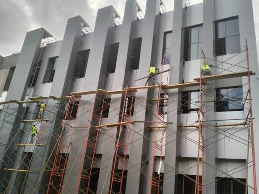 Cladding and curtain wall project 5
