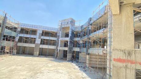 Mall facade cladding