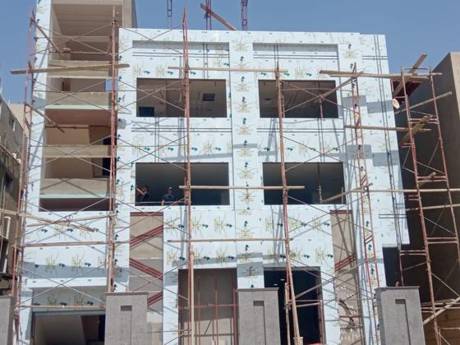 Mall facade cladding