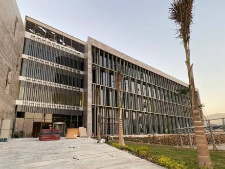Administrative Capital building facade