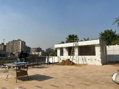 Officers club cladding